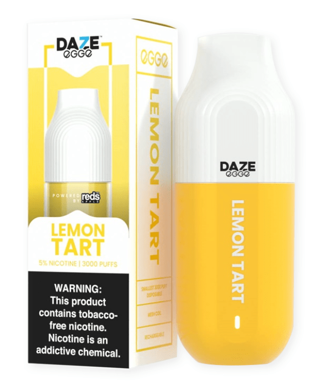 7 Daze Disposable Vape Lemon Tart 7 Daze Egge Disposable Vape (5%, 3000 Puffs)