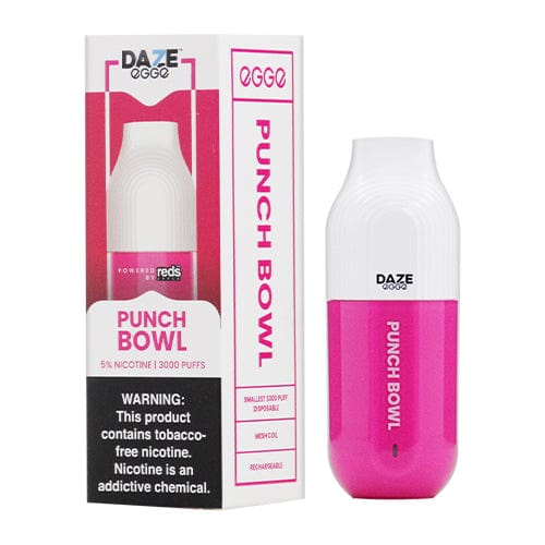 7 Daze Disposable Vape Punch Bowl 7 Daze Egge Disposable Vape (5%, 3000 Puffs)