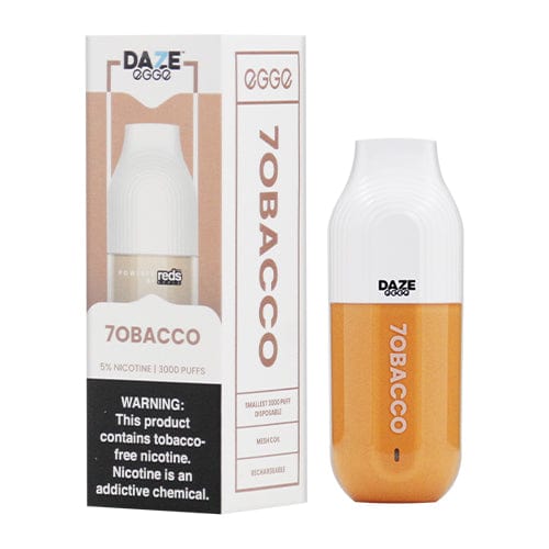 7 Daze Disposable Vape Tobacco 7 Daze Egge Disposable Vape (5%, 3000 Puffs)