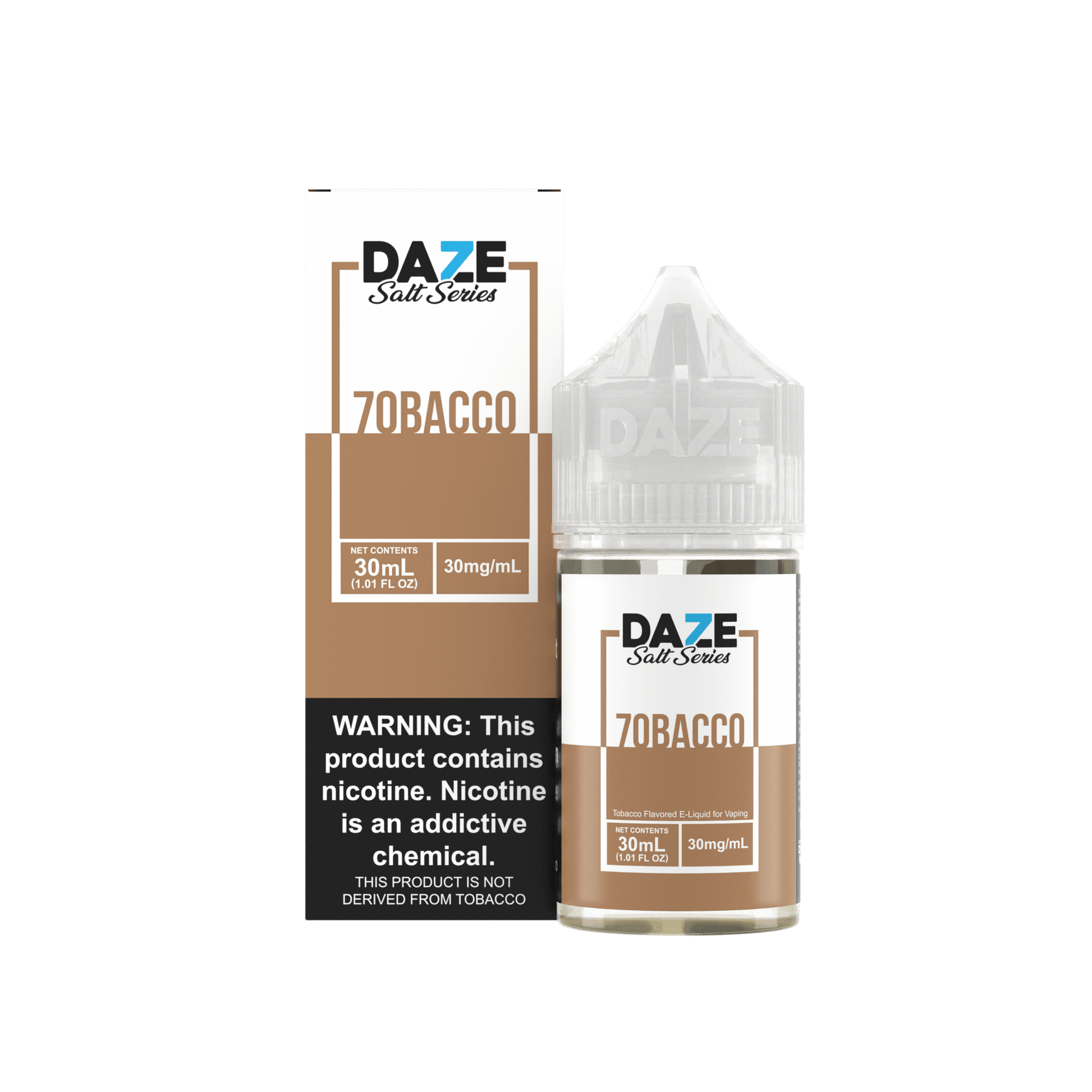 7 Daze Juice 7 Daze Tobacco 30ml Nic Salt Vape Juice