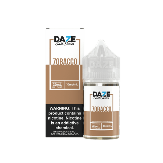 7 Daze Juice 7 Daze Tobacco 30ml Nic Salt Vape Juice