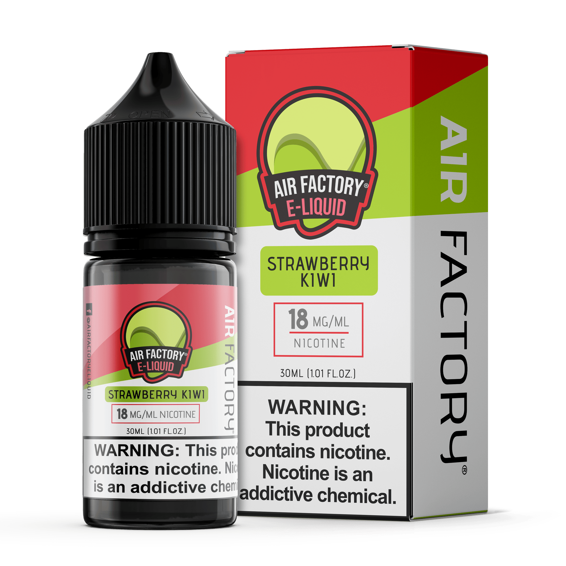 Air Factory Juice Air Factory Strawberry Kiwi 30ml Nic Salt Vape Juice