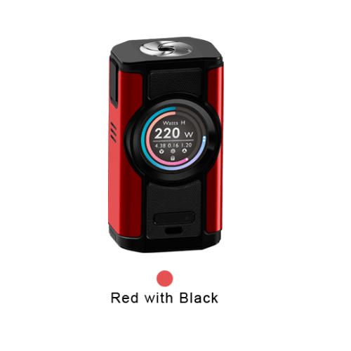 Aspire Mods Red with Black Dynamo 220W Mod - Aspire