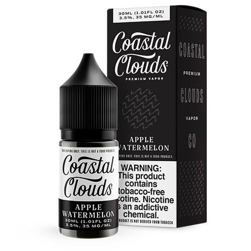 Coastal Clouds Juice Coastal Clouds Apple Watermelon 30ml TF Nic Salt Vape Juice