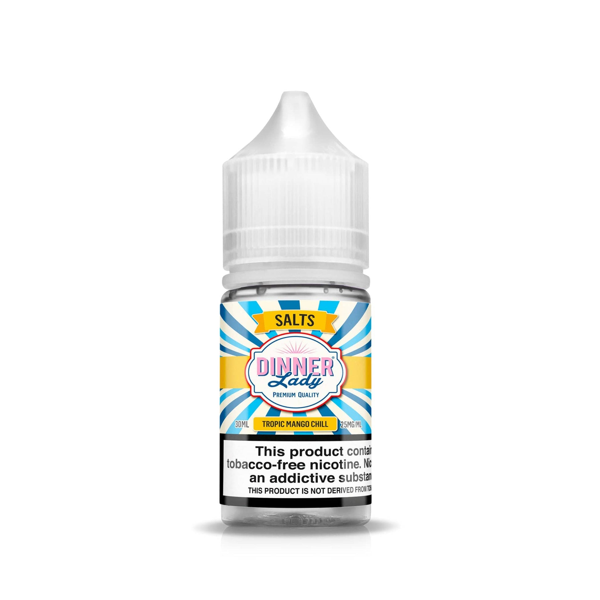 Dinner Lady Juice Tropic Mango Chill 30ml TF Nic Salt Vape Juice - Dinner Lady Salts