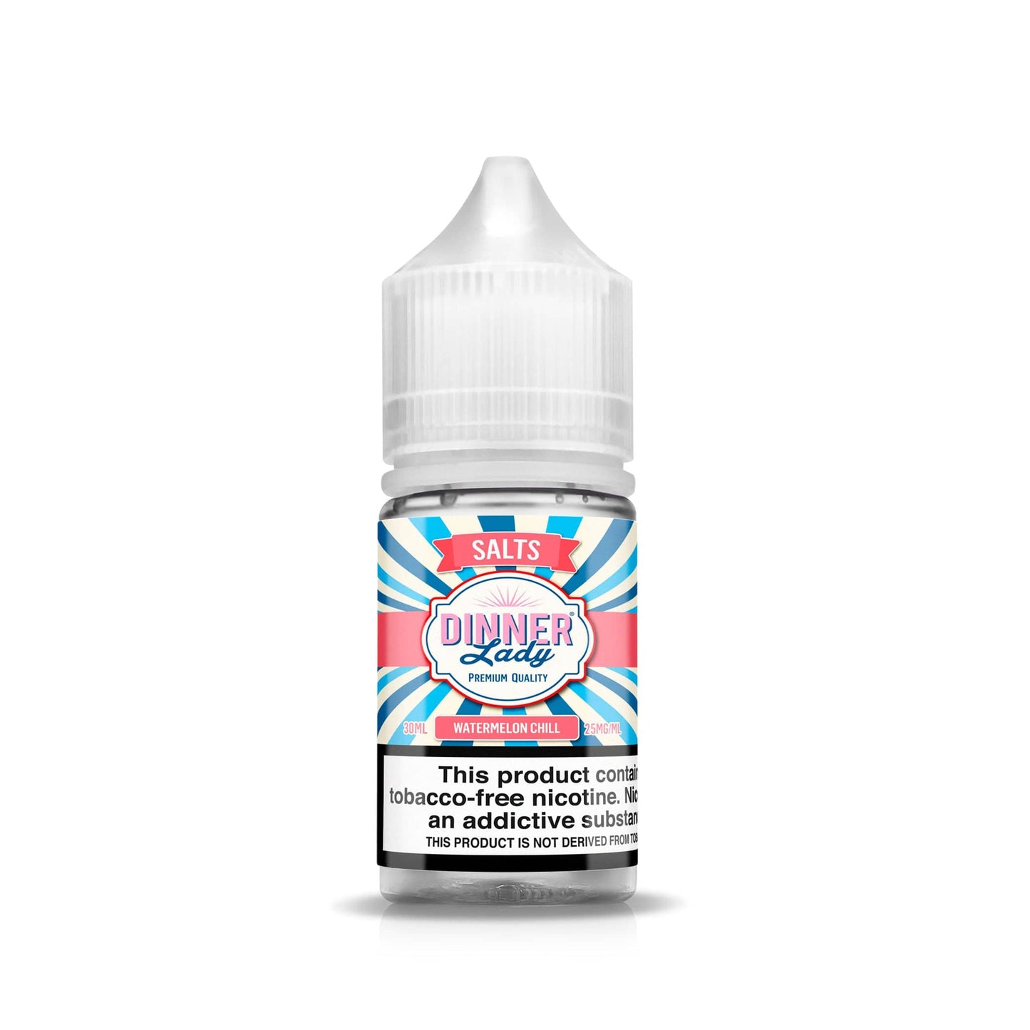 Dinner Lady Juice Watermelon Chill 30ml TF Nic Salt Vape Juice - Dinner Lady Salts