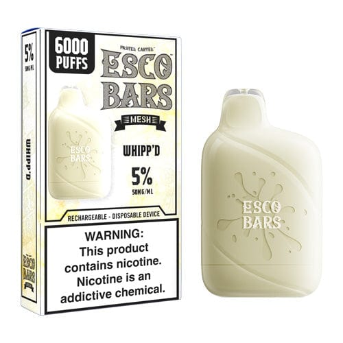 ESCO Bar Disposable Vape Whipp'd ESCO Bar 6000 Disposable Vape (5%, 6000 Puffs)