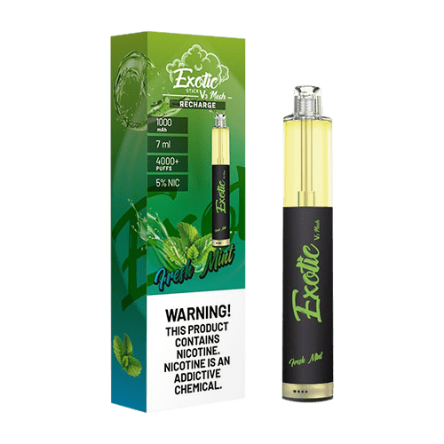 Exotic Disposable Vape Fresh Mint Exotic Stick V3 Disposable Vape