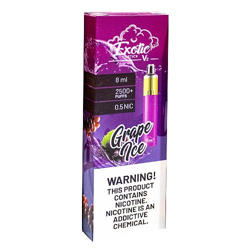 Exotic Disposable Vape Grape Ice Exotic Stick V2 Disposable Vape