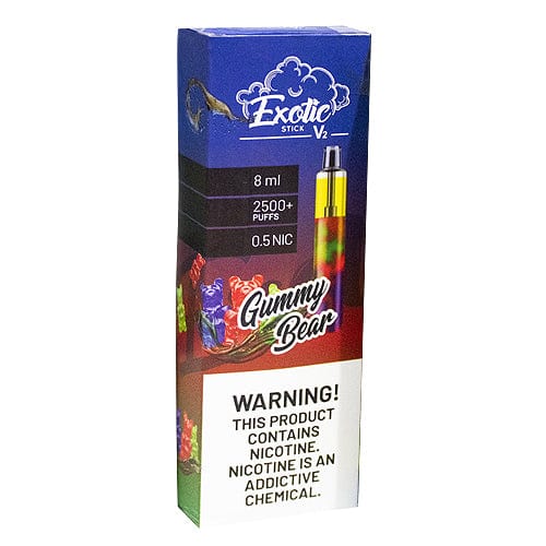 Exotic Disposable Vape Gummy Bear Exotic Stick V2 Disposable Vape