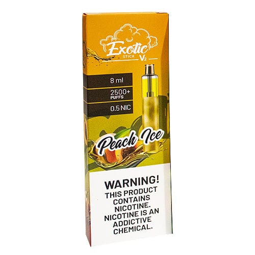 Exotic Disposable Vape Peach Ice Exotic Stick V2 Disposable Vape