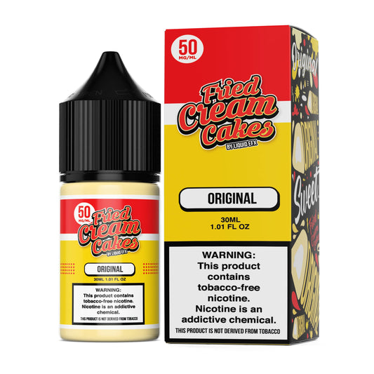 Fried Cream Cakes Juice Fried Cream Cakes Original 30ml Nic Salt Vape Juice