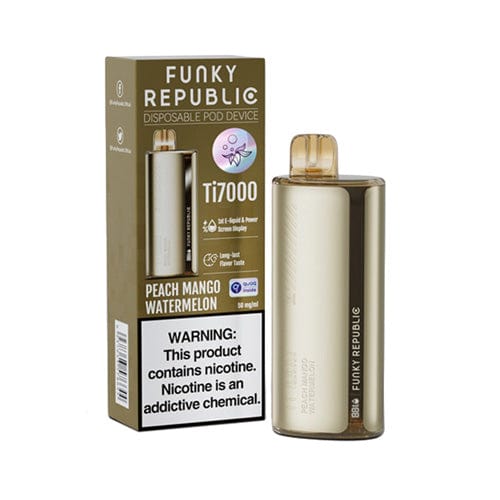 Funky Republic Disposable Vape Funky Republic Ti7000 Disposable Vape (5%, 7000 Puffs)