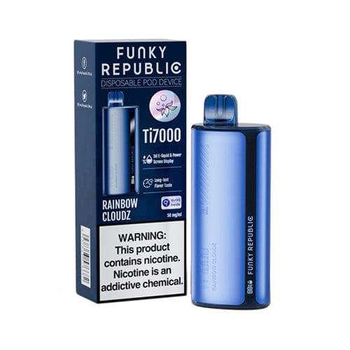 Funky Republic Disposable Vape Funky Republic Ti7000 Disposable Vape (5%, 7000 Puffs)