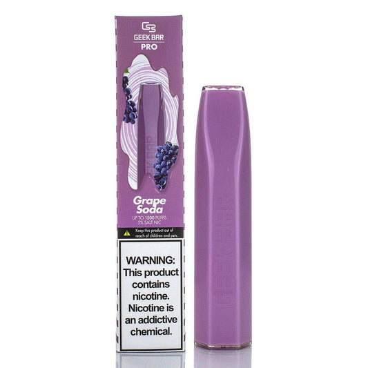 Geek Bar Disposable Vape Grape Soda Geek Bar Pro 4.5ml Disposable Vape