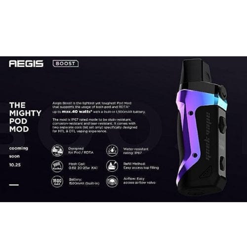 GeekVape Pod System Aegis Boost 40W Pod System - Geekvape