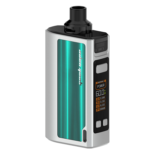 GeekVape Pod System Silver and Green Geekvape Obelisk 60W AIO Pod Kit