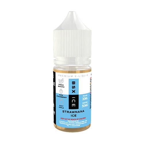 GLAS Juice GLAS BSX Strawnana Ice 30ml Nic Salt Vape Juice