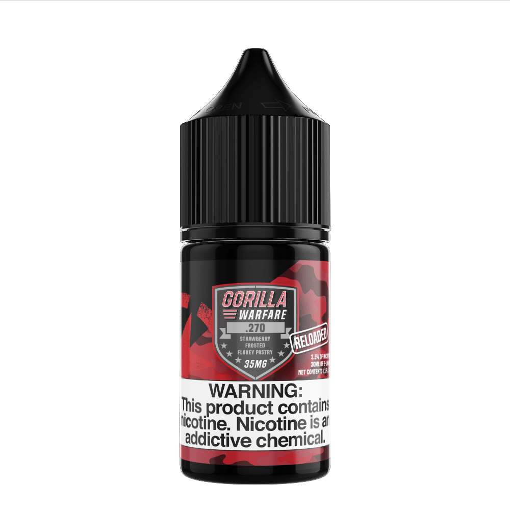 Gorilla Warfare Juice .270 Reloaded 30ml Nic Salt Vape Juice - Gorilla Warfare