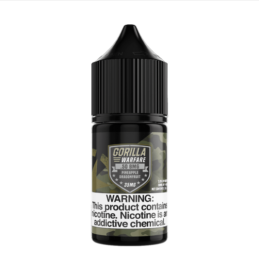 Gorilla Warfare Juice .50 BMG 30ml Nic Salt Vape Juice - Gorilla Warfare