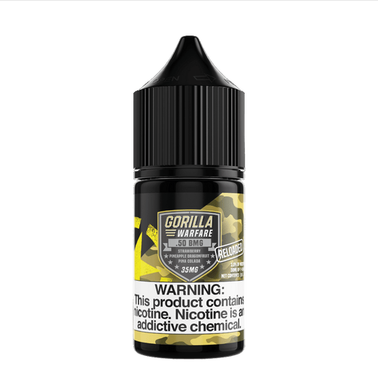 Gorilla Warfare Juice .50 BMG Reloaded 30ml Nic Salt Vape Juice - Gorilla Warfare