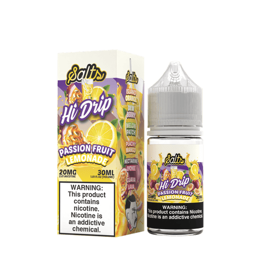 Hi-Drip Juice Hi-Drip Passionfruit Lemonade 30ml Nic Salt Vape Juice