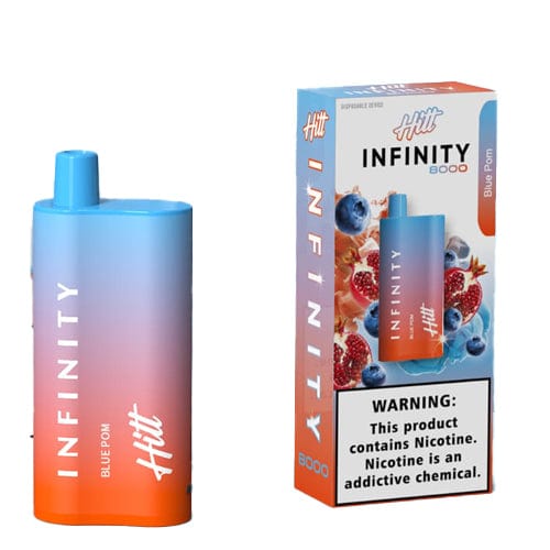 HITT Disposable Vape Blue Pom Hitt Infinite 8000 Disposable Vape (5%, 8000 Puffs)