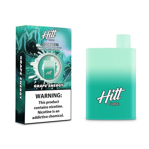 HITT Disposable Vape Grape Energy Hitt Curve Disposable Vape (5%, 6000 Puffs)