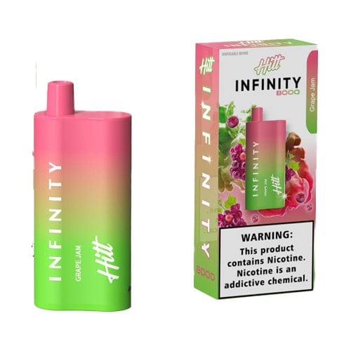 HITT Disposable Vape Grape Jam Hitt Infinite 8000 Disposable Vape (5%, 8000 Puffs)