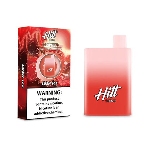 HITT Disposable Vape Lush Ice Hitt Curve Disposable Vape (5%, 6000 Puffs)