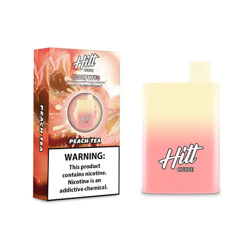 HITT Disposable Vape Peach Tea Hitt Curve Disposable Vape (5%, 6000 Puffs)