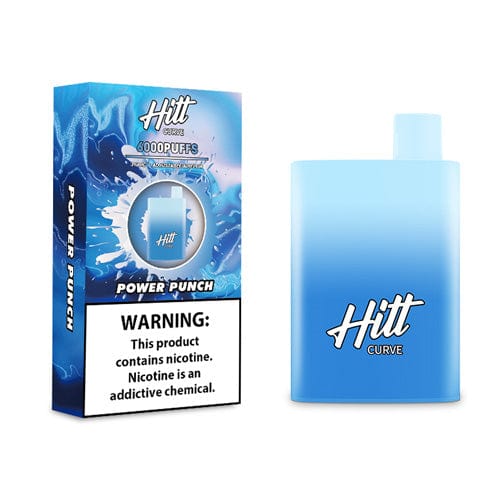 HITT Disposable Vape Power Punch Hitt Curve Disposable Vape (5%, 6000 Puffs)