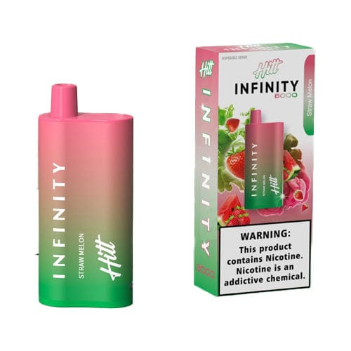 HITT Disposable Vape Straw Melon Hitt Infinite 8000 Disposable Vape (5%, 8000 Puffs)