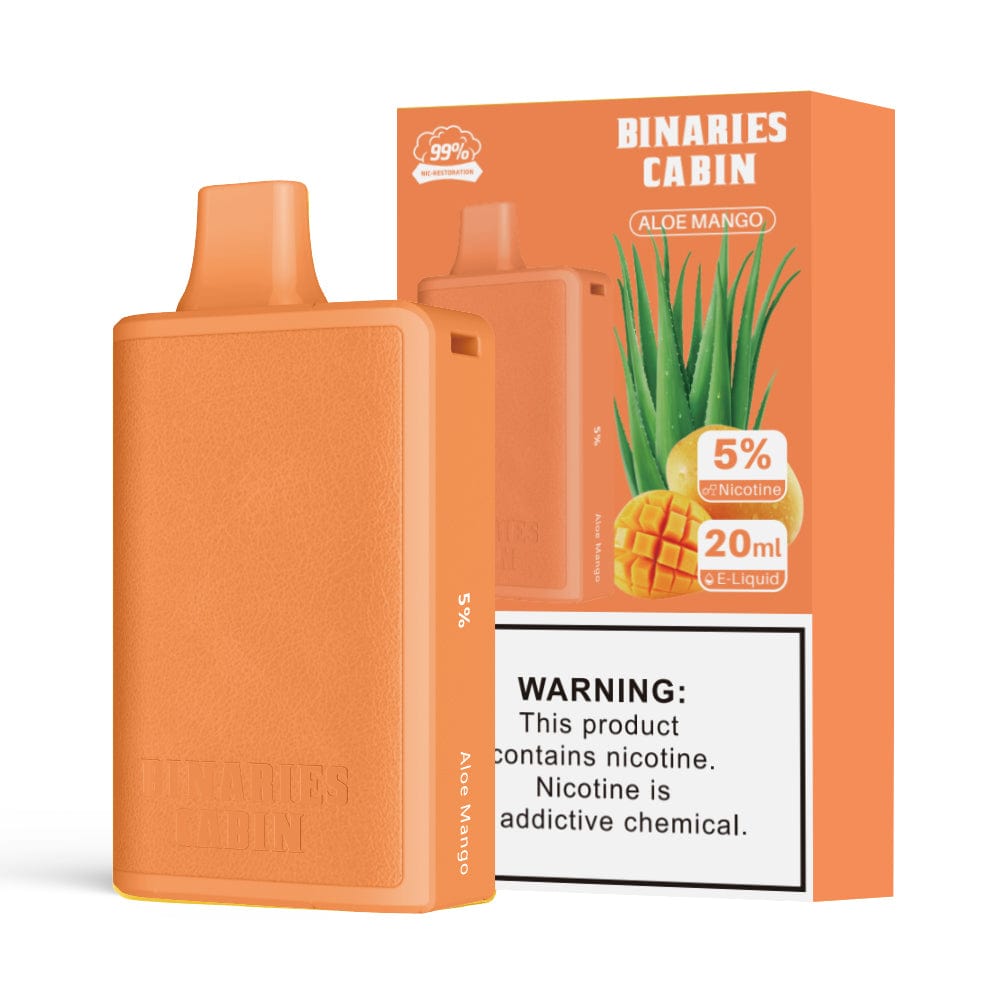 Horizon Disposable Vape Aloe Mango HorizonTech Binaries Cabin Disposable Vape (5%, 10,000 Puff)