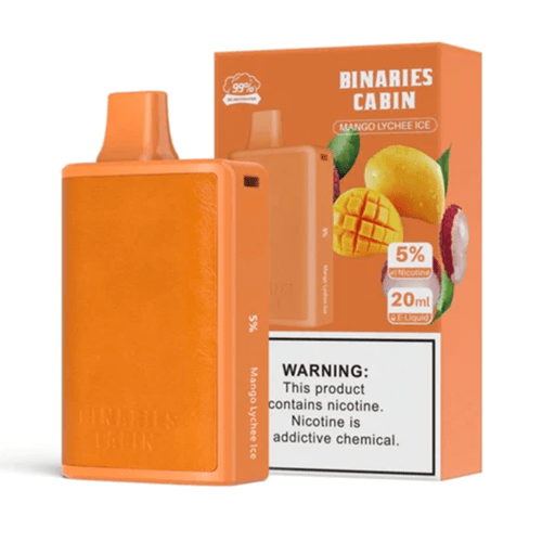 Horizon Disposable Vape Mango Lychee Ice HorizonTech Binaries Cabin Disposable Vape (5%, 10,000 Puff)