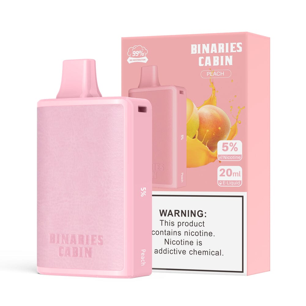 Horizon Disposable Vape Peach HorizonTech Binaries Cabin Disposable Vape (5%, 10,000 Puff)