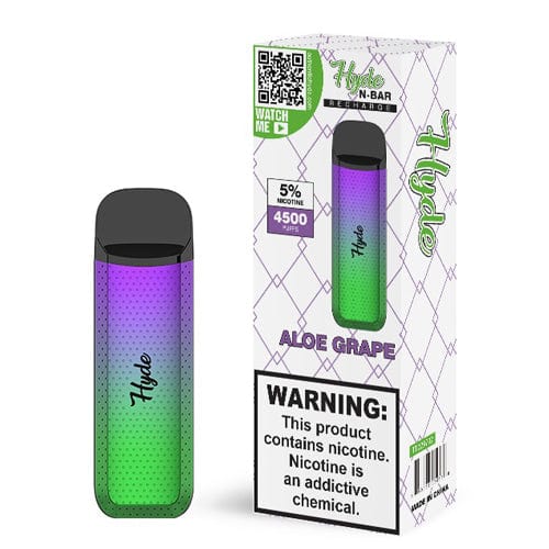 Hyde Disposable Vape Aloe Grape Hyde N-Bar Recharge Disposable Vape