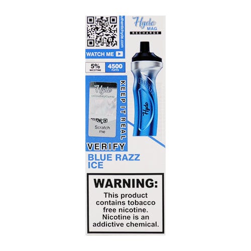 Hyde Disposable Vape Blue Razz Ice Hyde Mag Recharge Disposable Vape