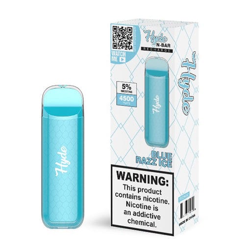 Hyde Disposable Vape Blue Razz Ice Hyde N-Bar Recharge Disposable Vape