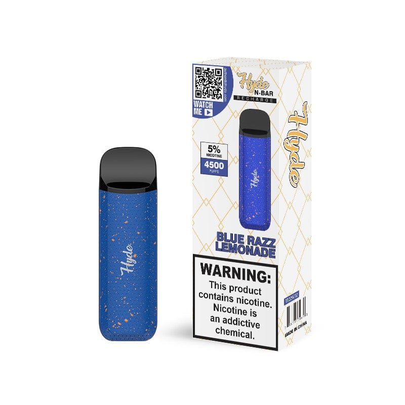 Hyde Disposable Vape Blue Razz Lemonade Hyde N-Bar Recharge Disposable Vape