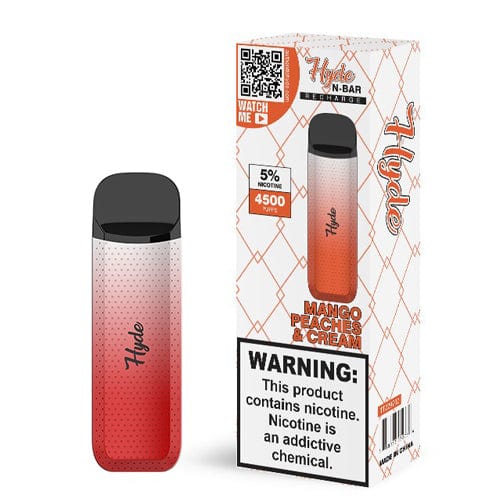 Hyde Disposable Vape Mango Peaches & Cream Hyde N-Bar Recharge Disposable Vape