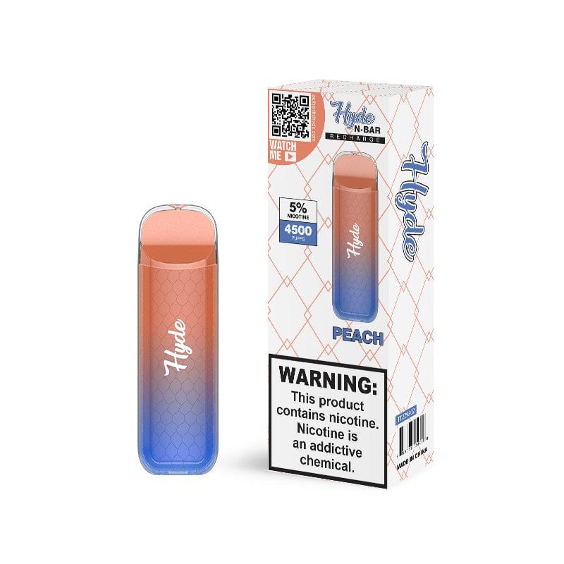 Hyde Disposable Vape Peach Hyde N-Bar Recharge Disposable Vape