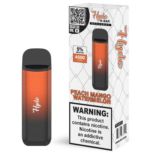 Hyde Disposable Vape Peach Mango Watermelon Hyde N-Bar Recharge Disposable Vape