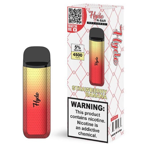 Hyde Disposable Vape Strawberry Banana Hyde N-Bar Recharge Disposable Vape