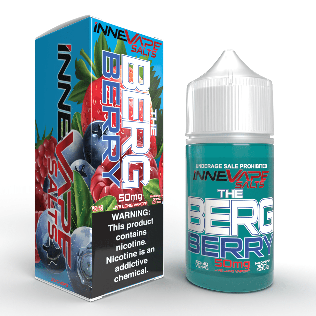 INNEVAPE Juice Innevape The Berg Berry 30ml Nic Salt Vape Juice