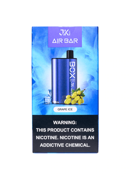 J.K. Labs Disposable Vape Grape Ice J.K. Labs Air Bar Box Disposable Vape (5%, 3000 Puffs)