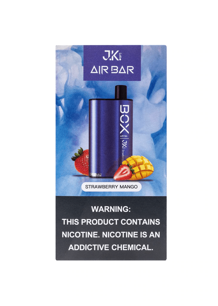 J.K. Labs Disposable Vape Strawberry Mango J.K. Labs Air Bar Box Disposable Vape (5%, 3000 Puffs)