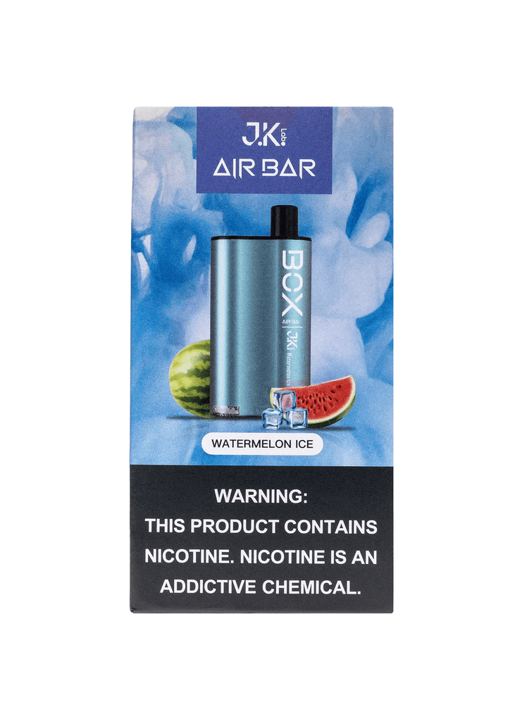 J.K. Labs Disposable Vape Watermelon Ice J.K. Labs Air Bar Box Disposable Vape (5%, 3000 Puffs)