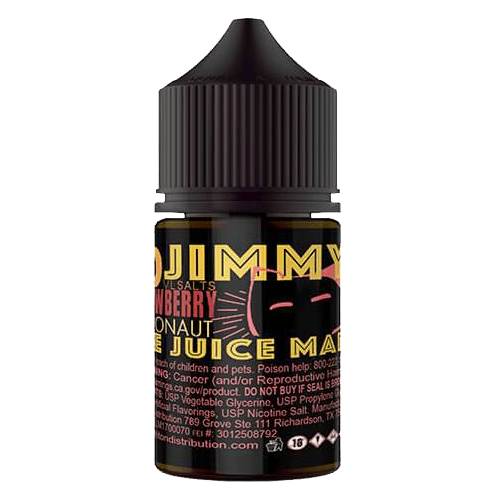 Jimmy the Juice Man Juice Strawberry Astronaut 30ml Synthetic Nic Salt Vape Juice - Jimmy the Juice Man Salts