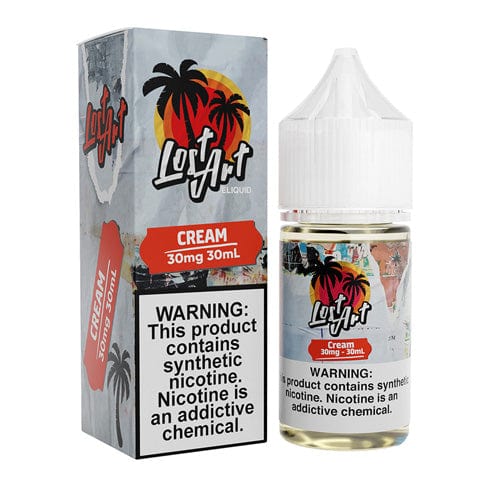 Lost Art Lost Art Cream TF 30ml Nic Salt Vape Juice